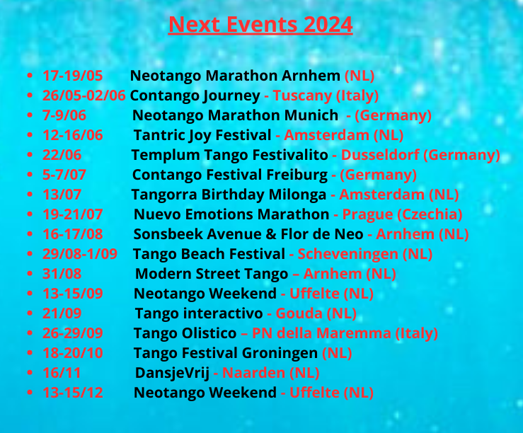 Agenda: Upcoming Events in 2024
