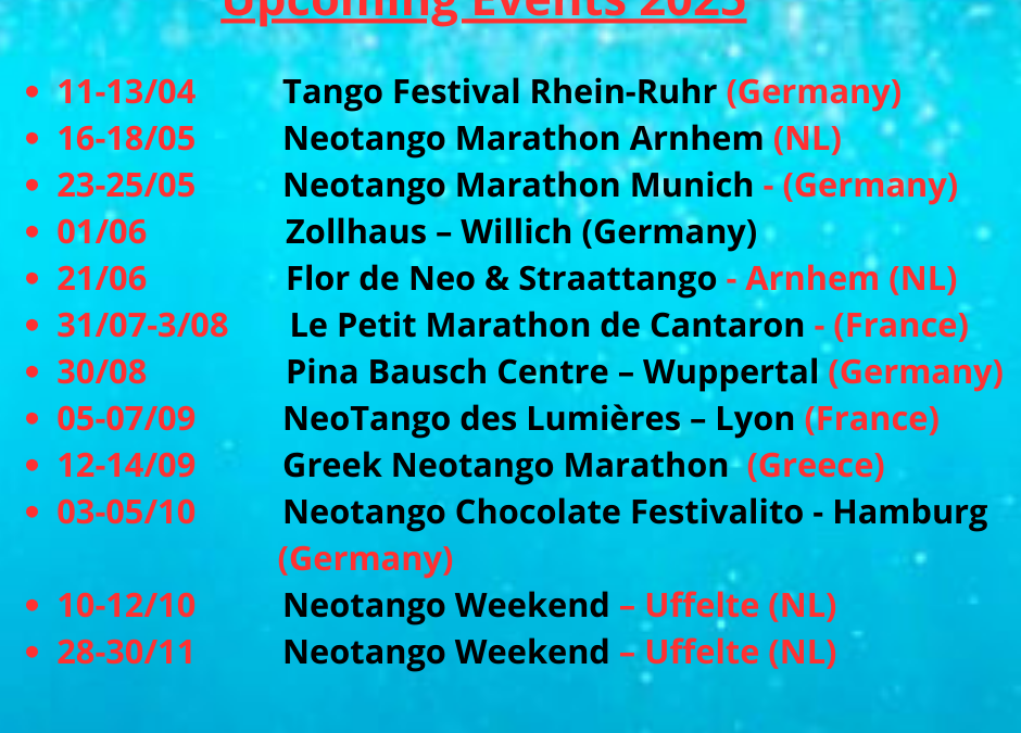 Nexts Events 2025